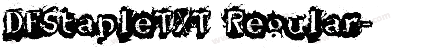 DFStapleTXT Regular字体转换